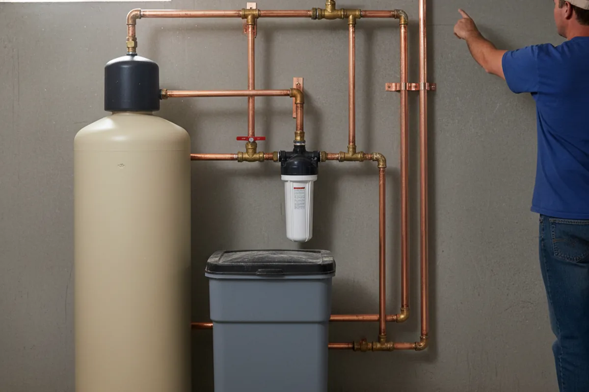 Whole-house water treatment system installed in Garnett